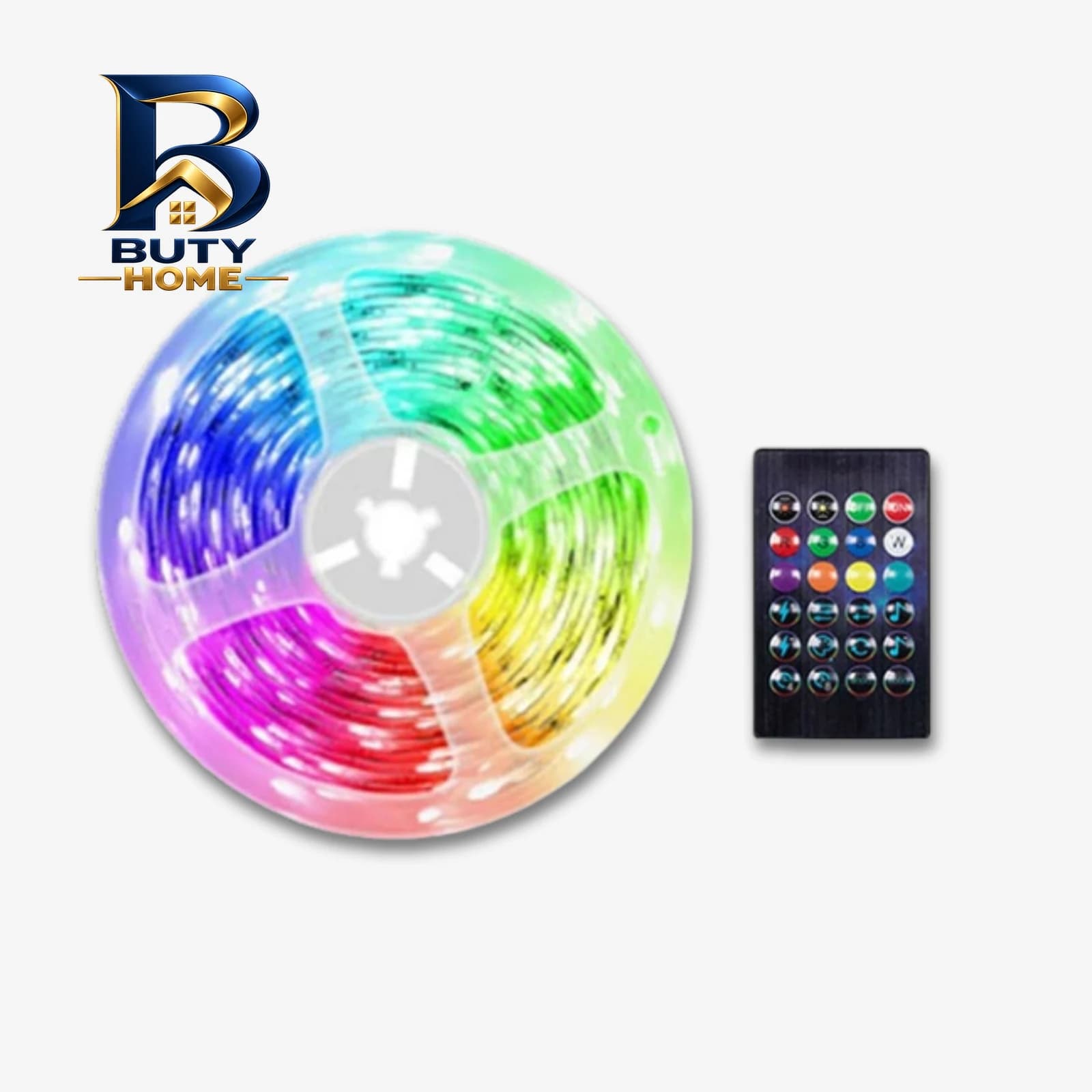 ریسه ال ای دی مدل RGB رنگی طول 10 متر