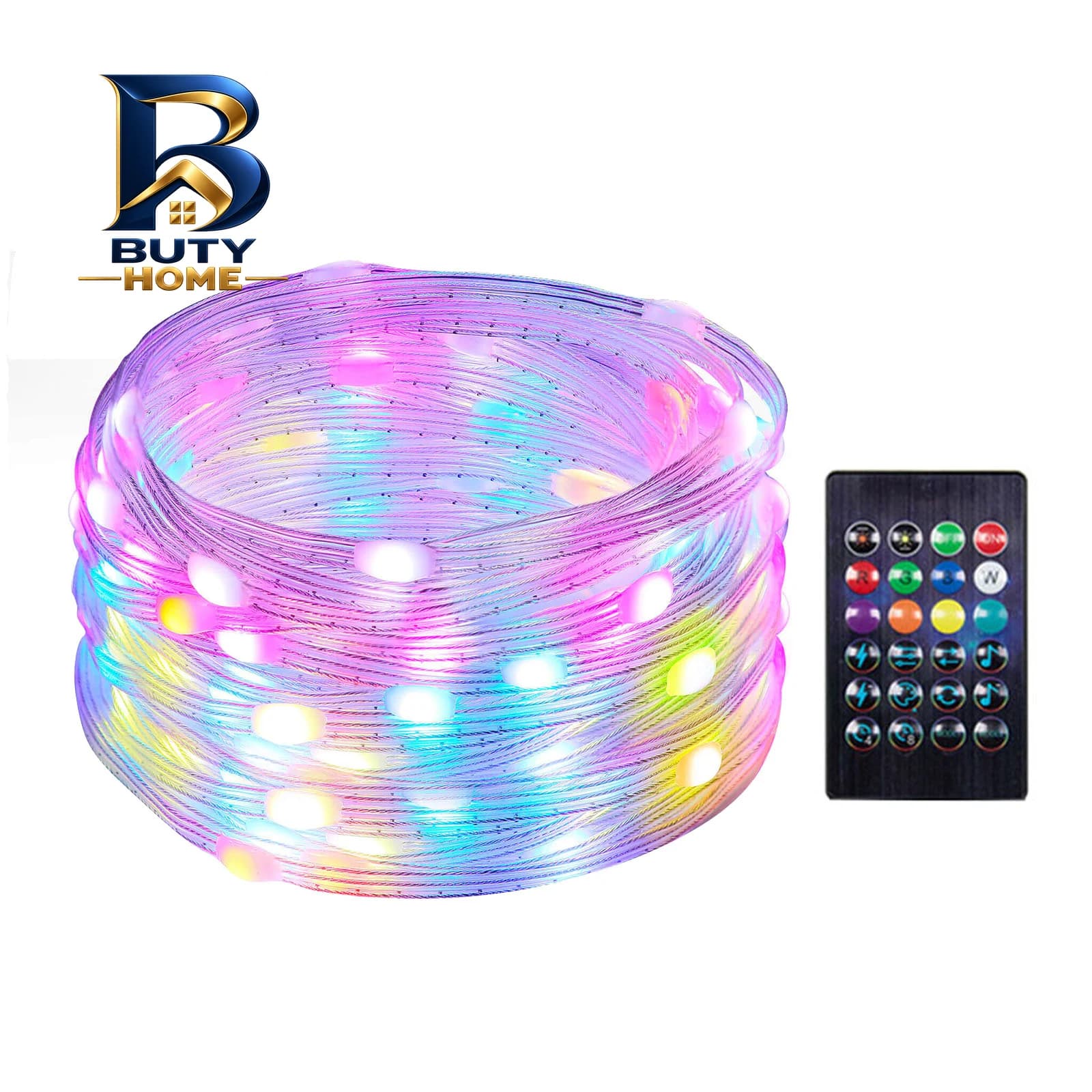 ریسه ال ای دی مدل RGB رنگی طول 10 متر — تصویر ۳