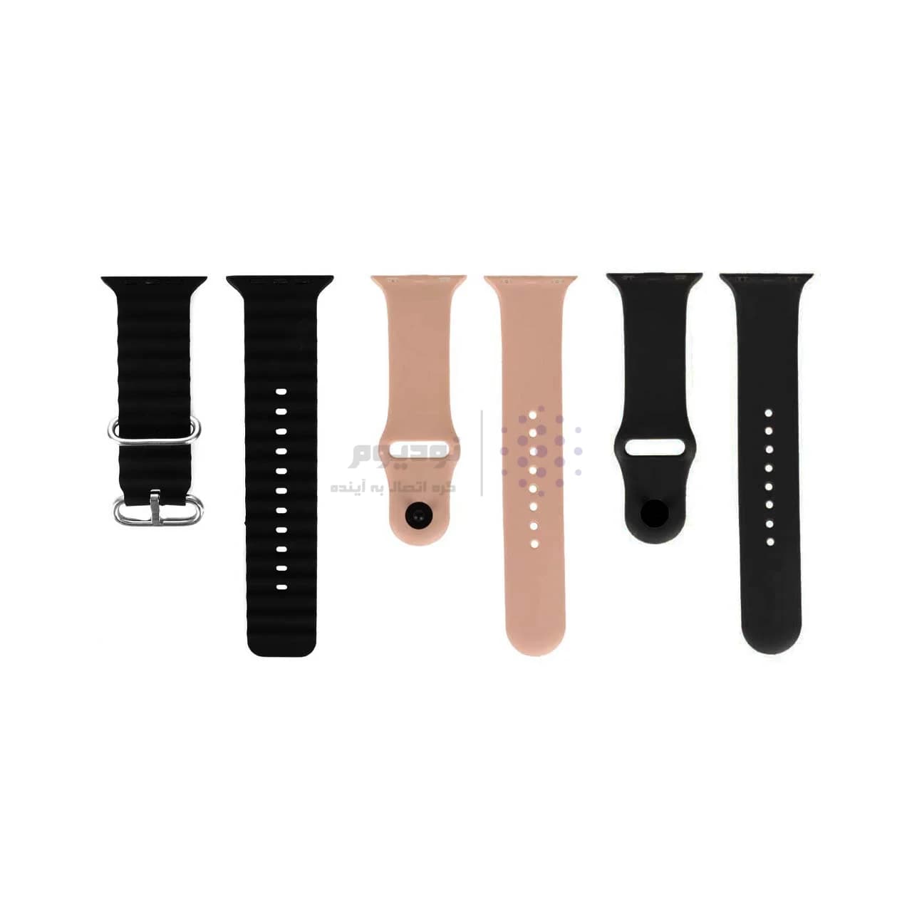 پک ساعت هوشمند KEQIWEAR مدل KW80 ULTRA 3 mini – مشکی – DST (گارانتی شش ماهه) — تصویر ۲
