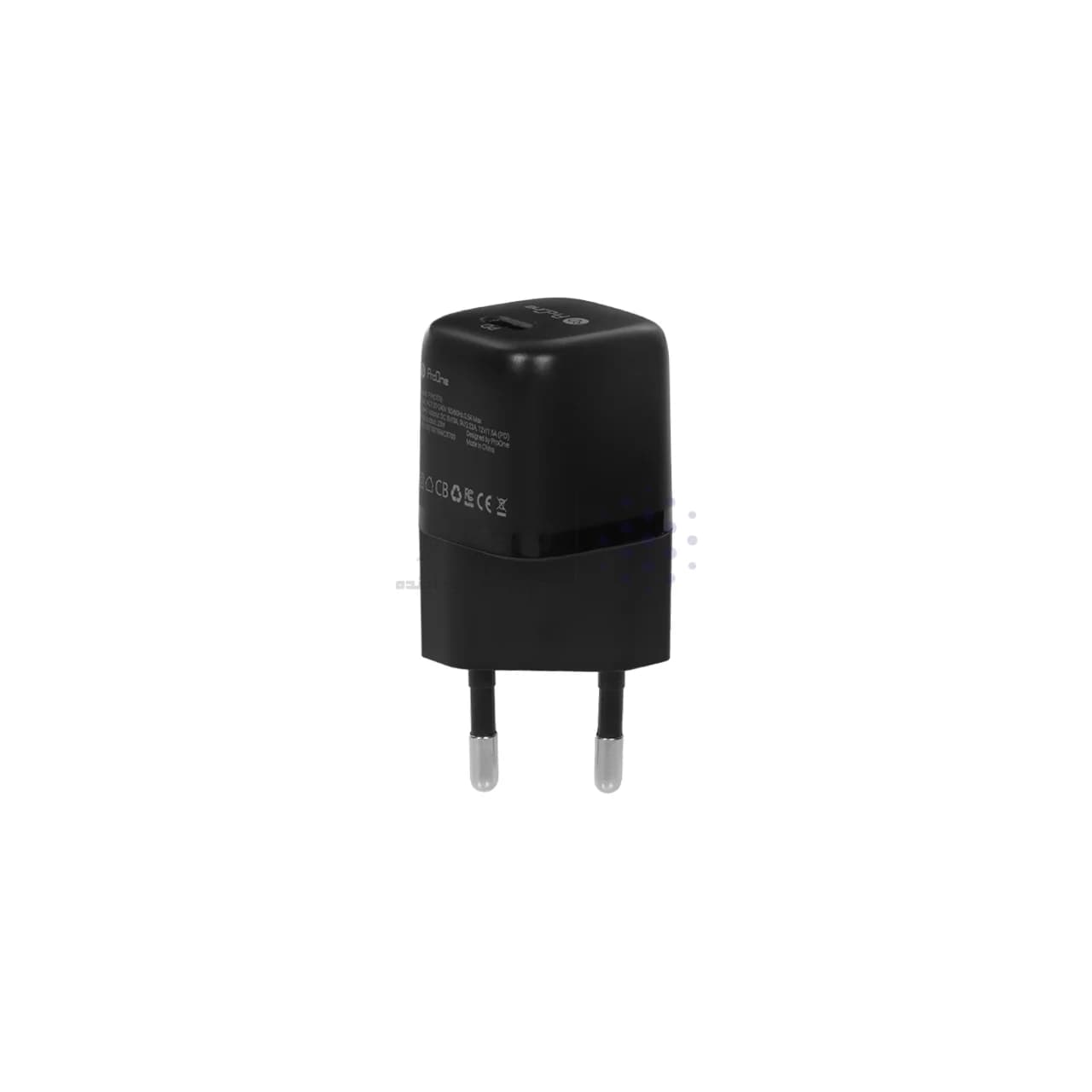 شارژر دیواری 20 وات فست و PD تک پورت Type-C ProOne مدل PWC570 – مشکی (مناسب ایفون) — تصویر ۲