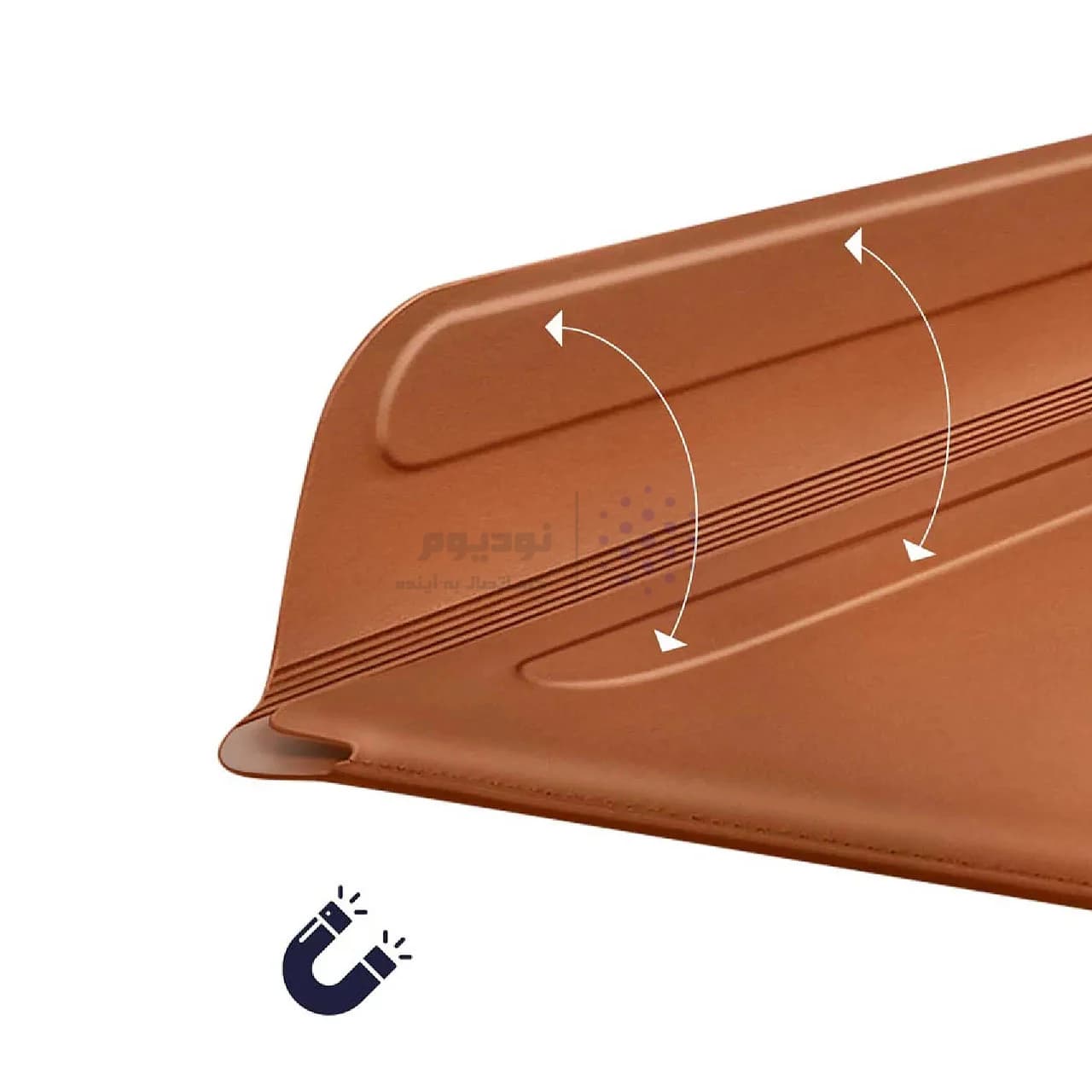 کاور مک بوک 13.3 اینچی Wiwu مدل Skin Pro II – قهوه ای MN — تصویر ۵