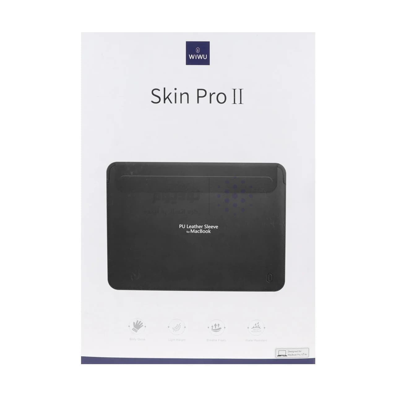 کاور مک بوک 16.2 اینچی Wiwu مدل Skin Pro II – مشکی MN — تصویر ۵