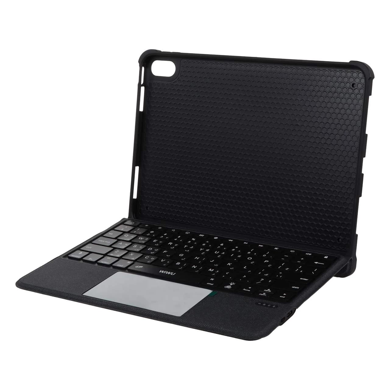 کاور کیبورد دار بی سیم iPad 12.9 اینچ Wiwu مدل MAG TOUCH – مشکی MN