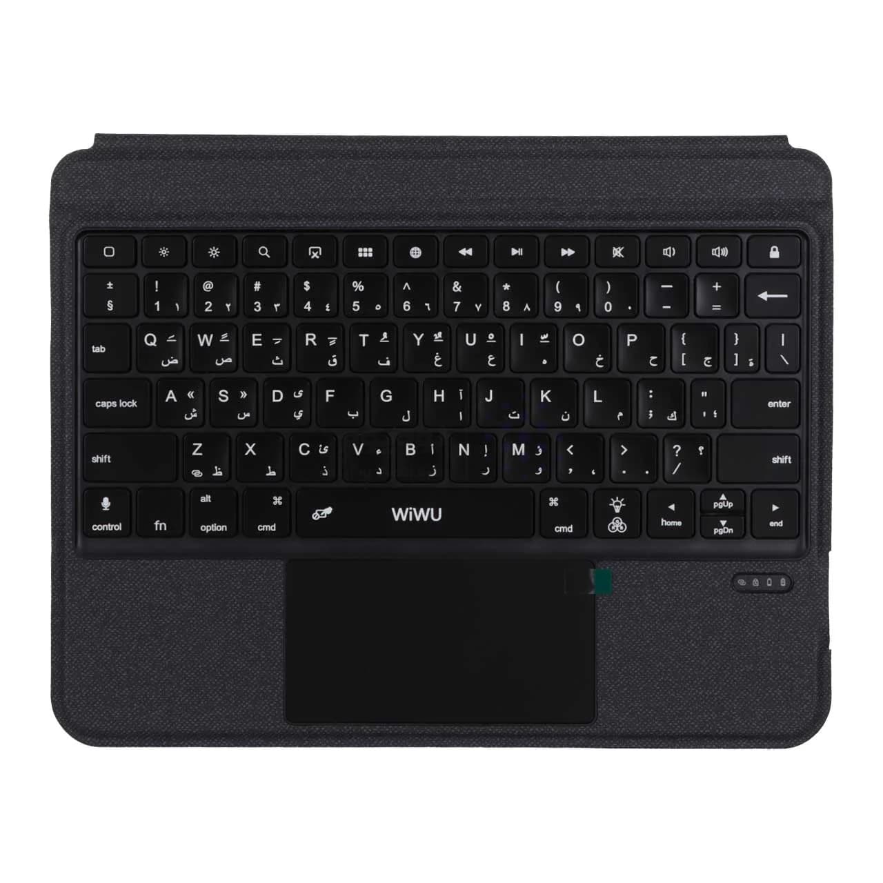 کاور کیبورد دار بی سیم iPad 12.9 اینچ Wiwu مدل MAG TOUCH – مشکی MN — تصویر ۵