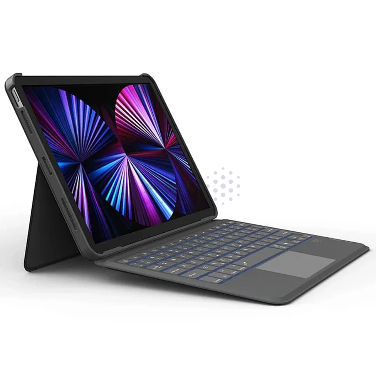 کاور کیبورد دار بی سیم iPad 12.9 اینچ Wiwu مدل MAG TOUCH – مشکی MN — تصویر ۶