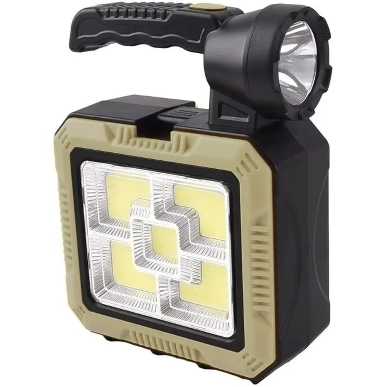 جعبه ابزار چراغدارمدل 7739-C – مشکی خاکی