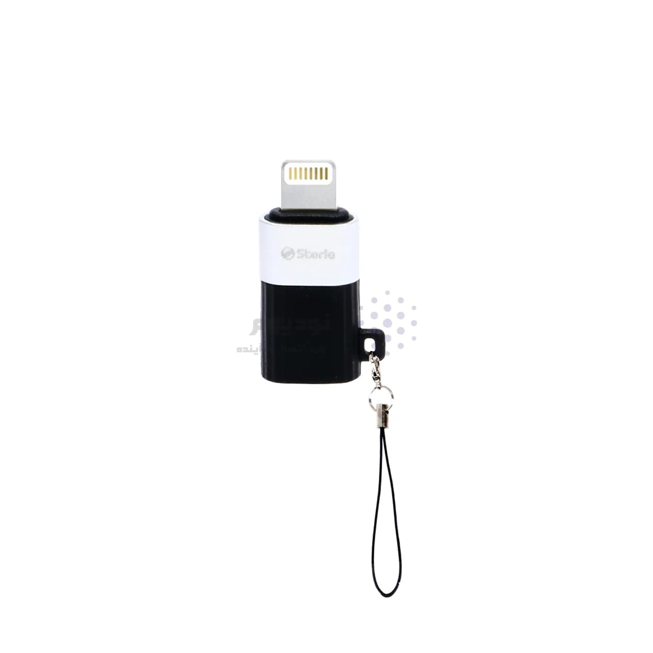 تبدیل Storia OTG Type-C TO Lightning مدل ST-T3 – مشکی نقره ای — تصویر ۲