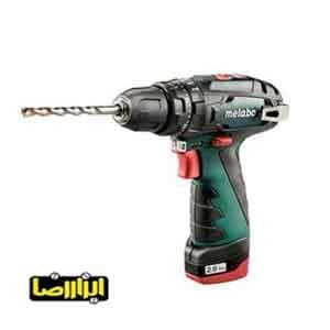 دریل پیچ گوشتی چکشی شارژی متابو 12 ولت مدل PowerMaxx SB
