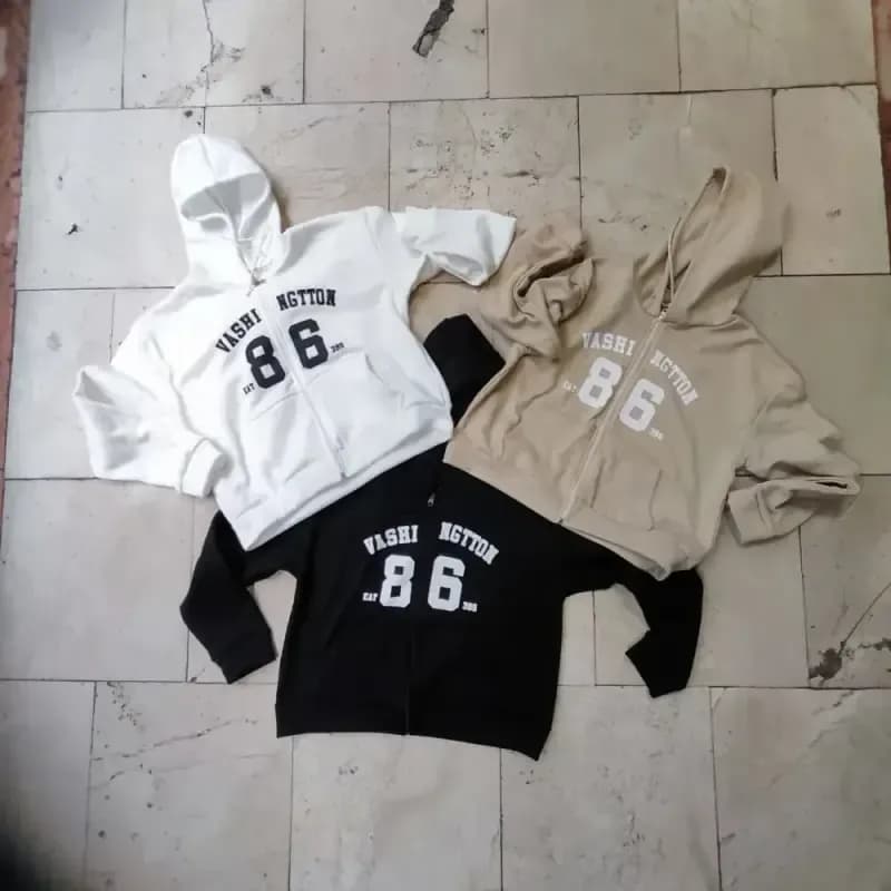 سویشرت واشنگتن فلامنت داخل کرکی فری سایز — تصویر ۲