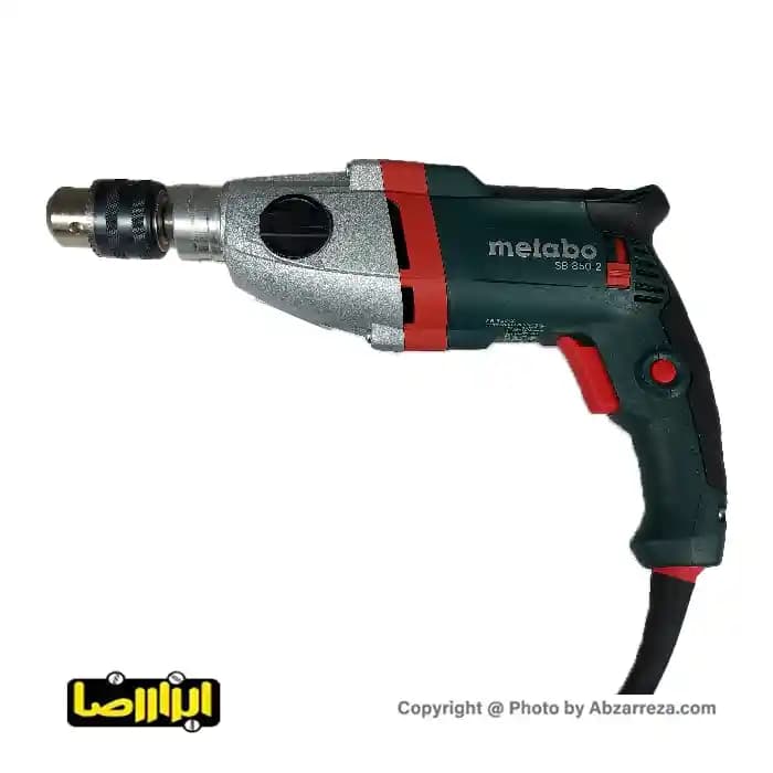 دریل چکشی گیربکسی متابو 850 وات مدل SB850-2 سه نظام اتوماتیک