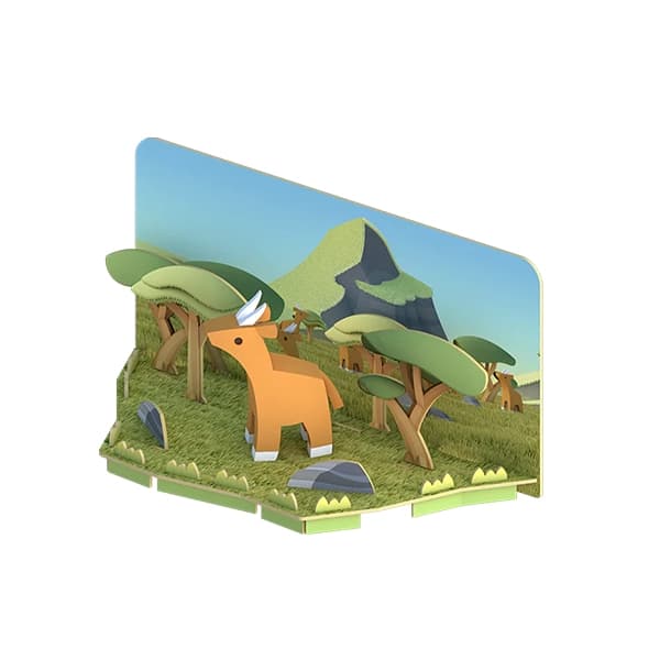 ایمپالا مگنتی HALFTOYS همراه با پس زمینه
