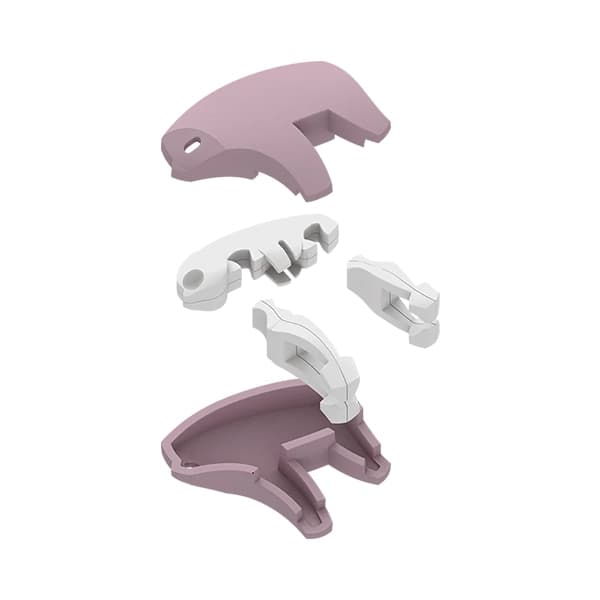تنبل مگنتی HALFTOYS همراه با پس‌ زمینه — تصویر ۴