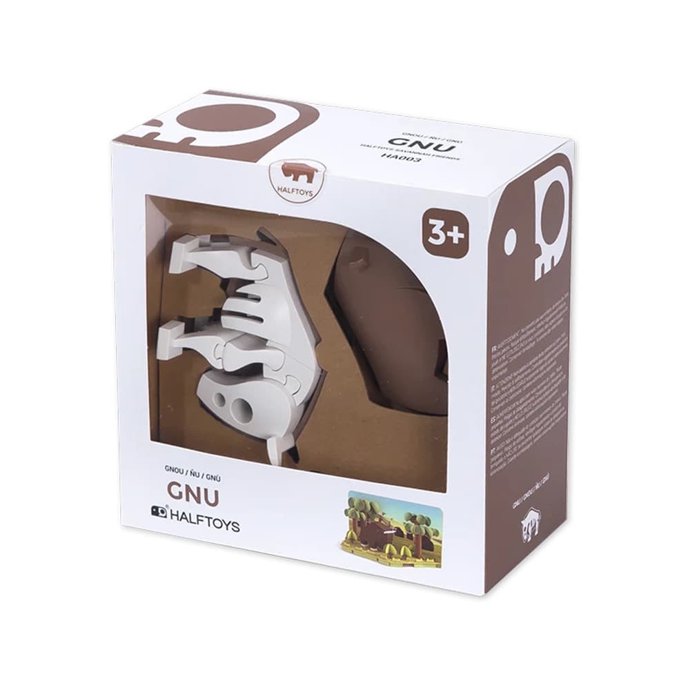 بوفالو مگنتی HALFTOYS همراه با پس‌ زمینه — تصویر ۵