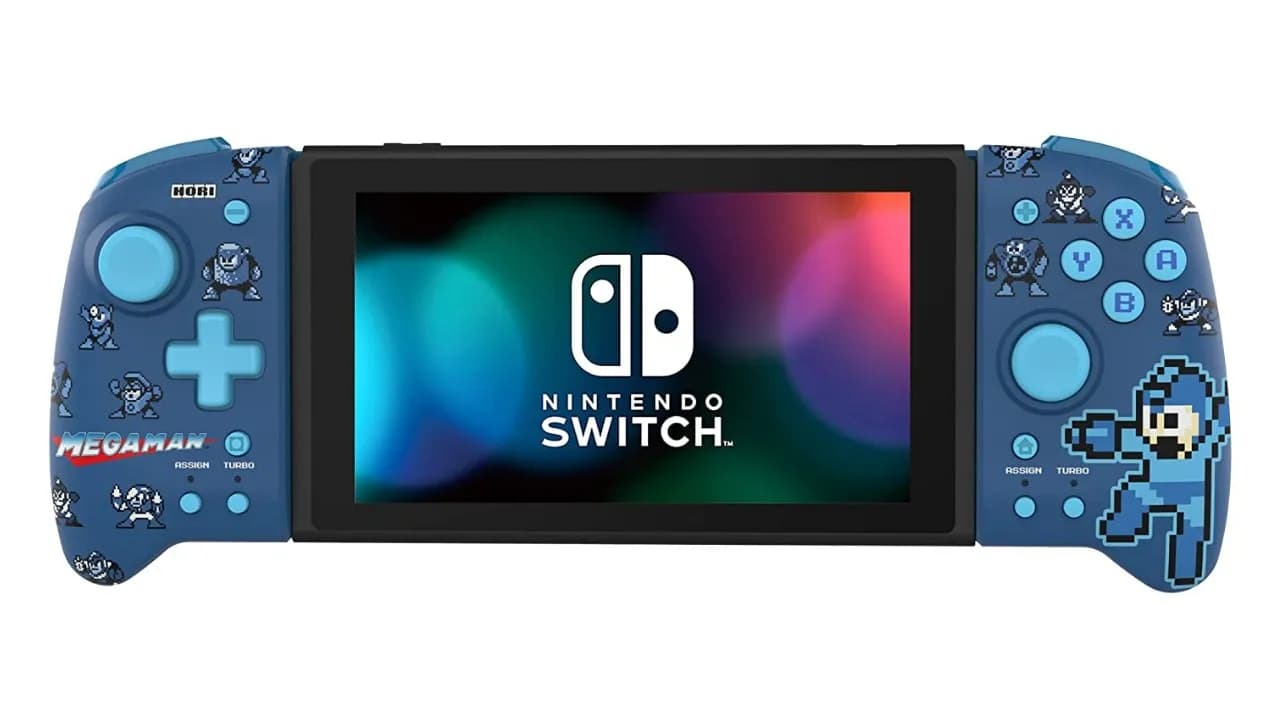 گیم پد HORI Nintendo Switch طرح Mega Man — تصویر ۲