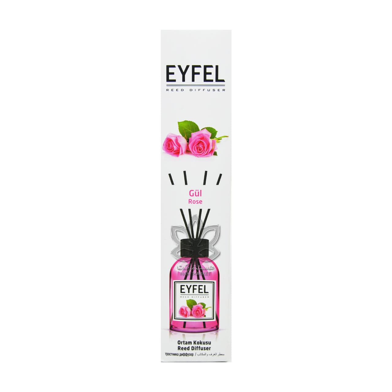 اسانس خوشبو کننده هوا رایحه گل رز ۱۱۰ میل ایفل – eyfel