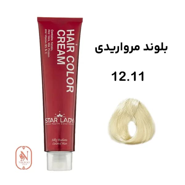 رنگ مو 12/11 STARLADY