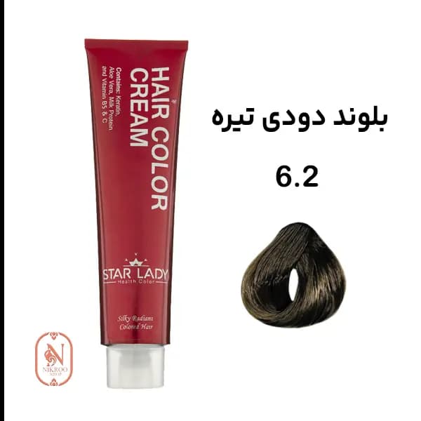 رنگ مو 6/2 STARLADY