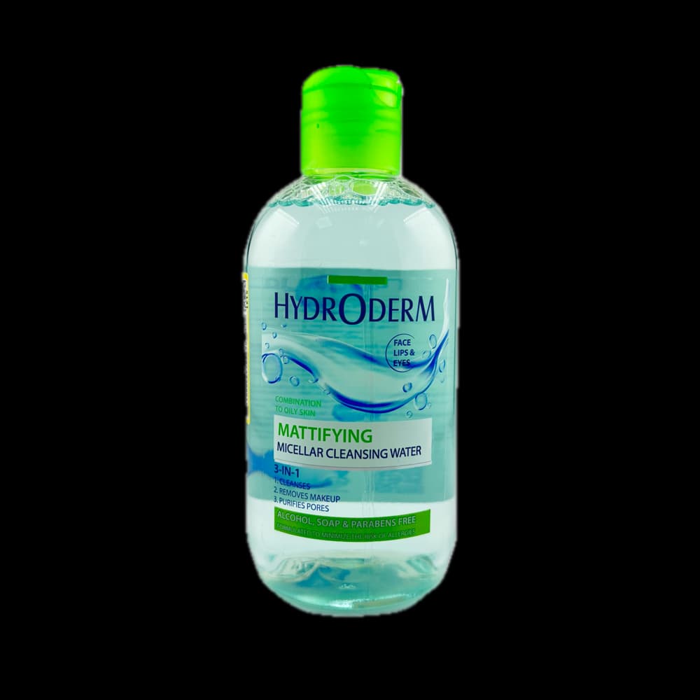 پاک کننده میسلار 3 در 1 چشم لب و صورت مناسب پوست های چرب و جوشدار هیدرودرم HYDRODERM