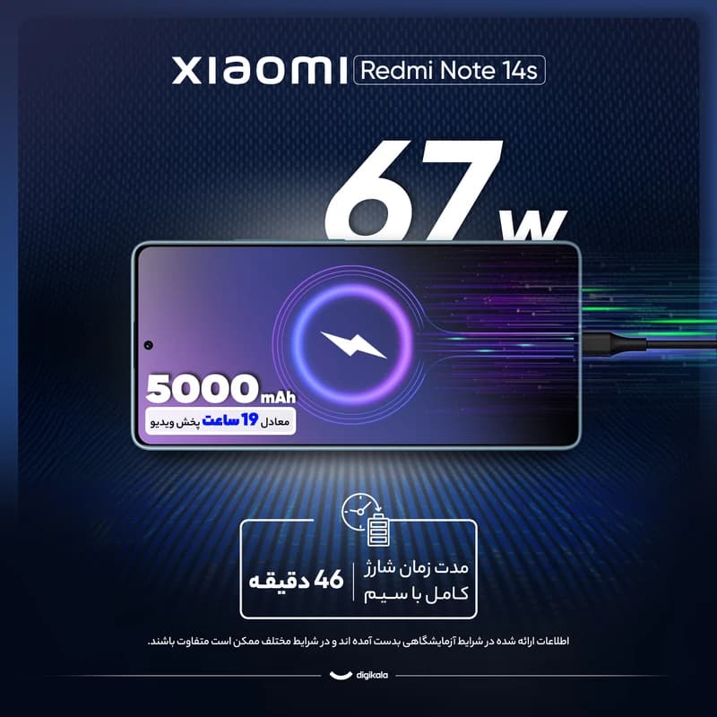 گوشی شیائومی Redmi Note 14S 512 RAM12 — تصویر ۵