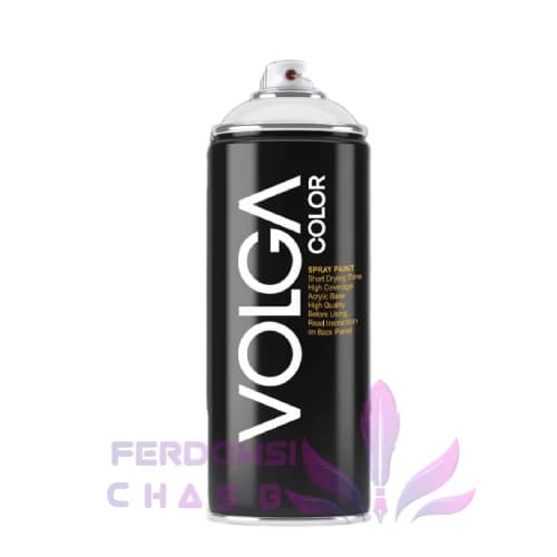 اسپری رنگ آستر پلاستیک VOLGA COLOR – 400ml