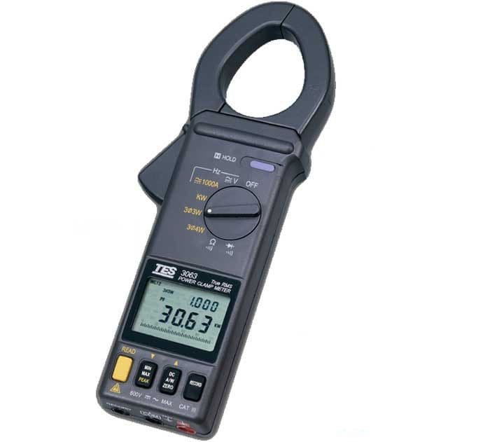 مولتی متر کلمپی دیتالاگر تی ای اس مدل TES-3063