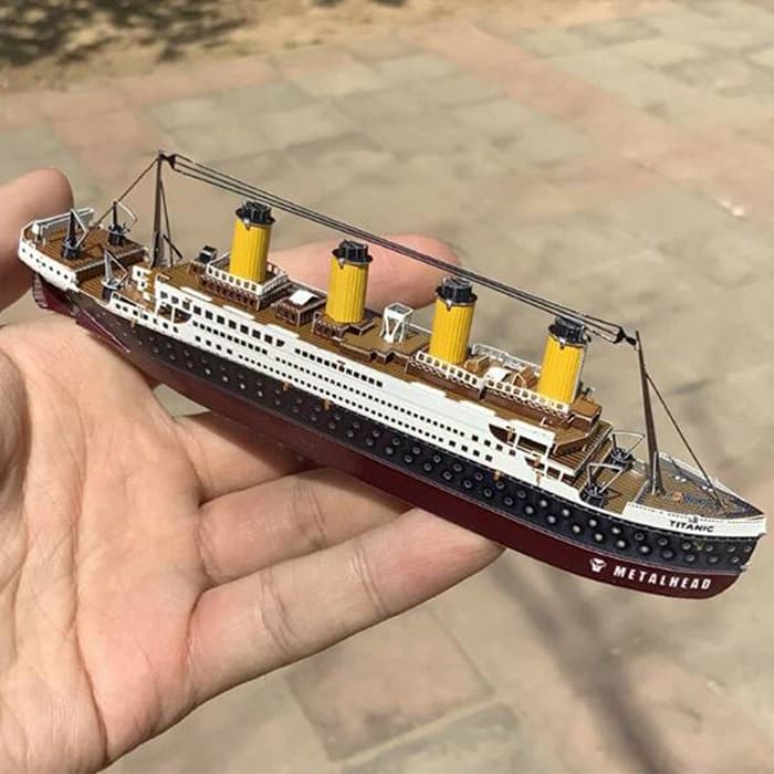 پازل فلزی سه بعدی Titanic — تصویر ۳