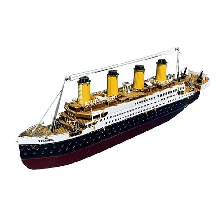 پازل فلزی سه بعدی Titanic