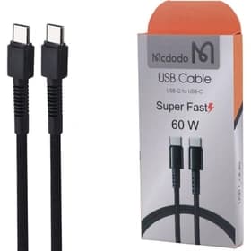 کابل دو سر تایپ سی فست شارژ 60 وات مک دودو High Copy طول 1 متر