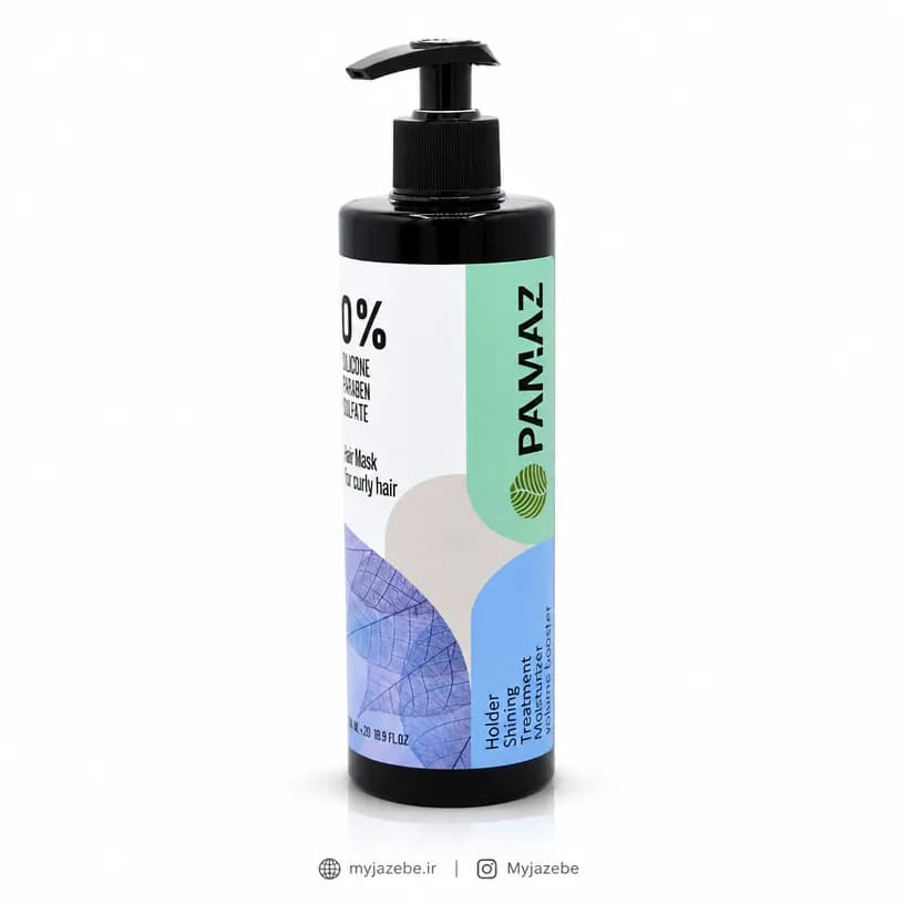 کرم موی فر پاماز مدل Curly حجم 500 ml — تصویر ۲