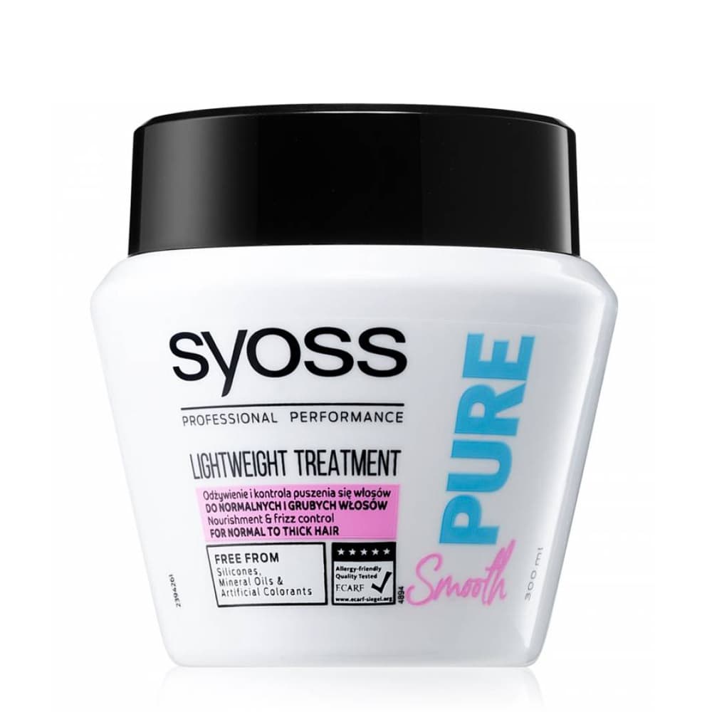 ماسک مو نرم کننده سایوس syoss مدل PURE