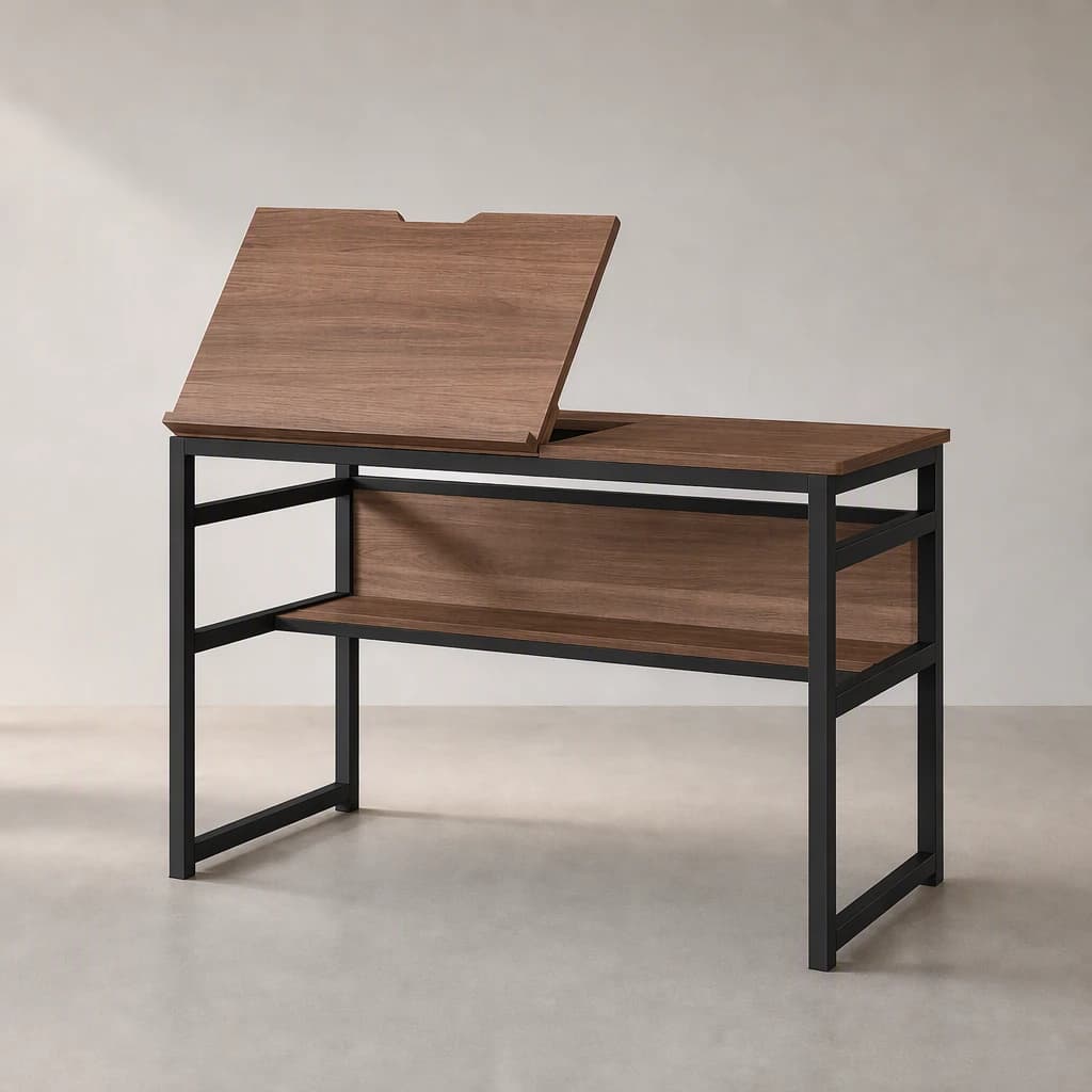 میز طراحی MDF و فلز مدل آرکینو