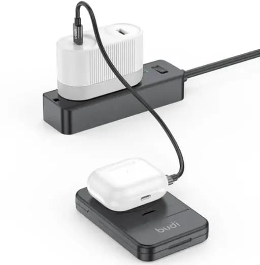 شارژر وایرلس 15W و رم ریدر و کیت 14 کاره بودی مدل WL511B — تصویر ۷
