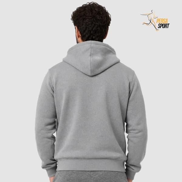 ست ورزشی مردانه پرسا اسپرت خاکستری Hoodie & Jogger — تصویر ۲