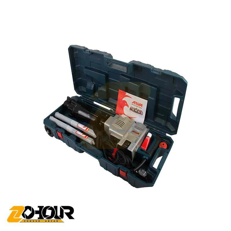 چکش تخریب 6 گوش 21.5 کیلویی 2100 وات صنعتی آروا مدل 5261 Arva — تصویر ۳