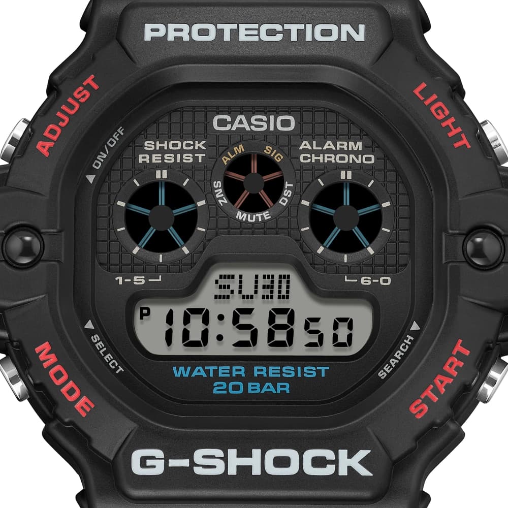 ساعت G-SHOCK مدل DW-5900U-1 — تصویر ۲
