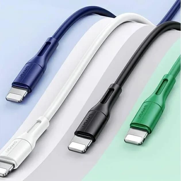 کابل تبدیل USB به لایتنینگ یوسمز مدل U68 طول 1 متر — تصویر ۲
