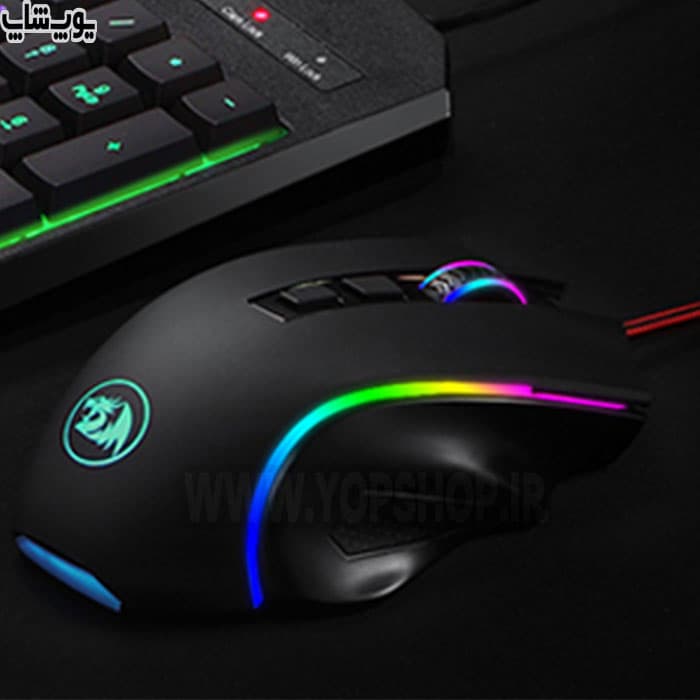موس گیمینگ سیمی RGB ردراگون مدل M607 — تصویر ۵