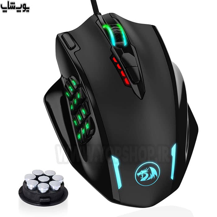 موس گیمینگ سیمی RGB ردراگون مدل M908