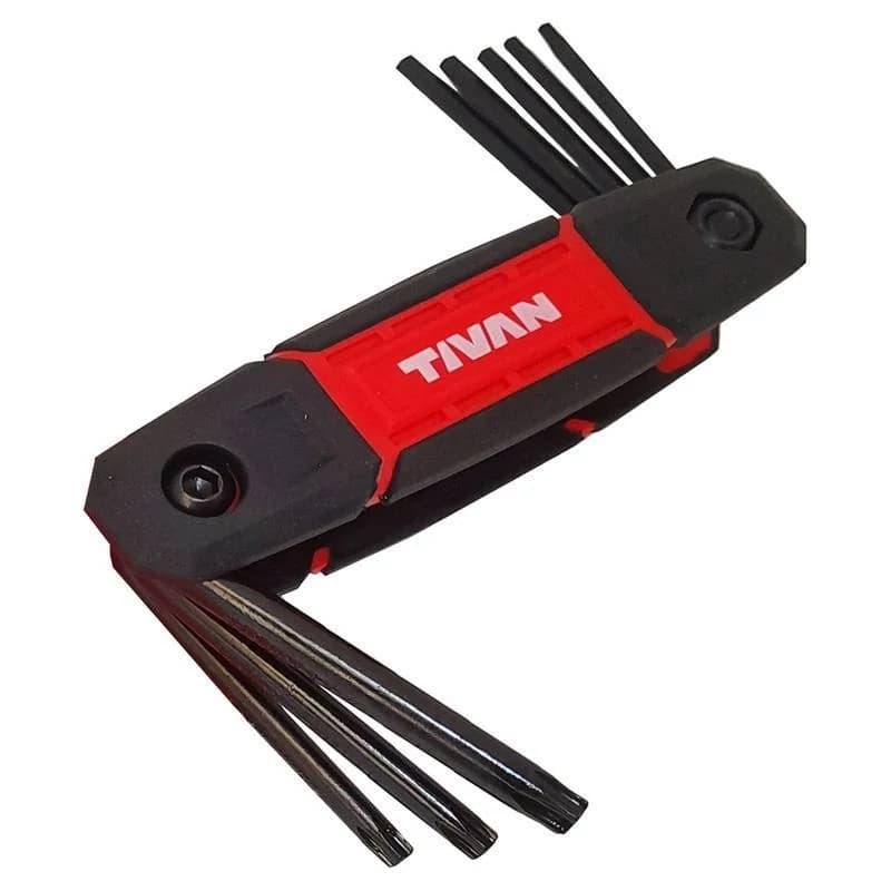 آچار آلن ستاره ای تیوان TIVAN مجموعه 8 عددی