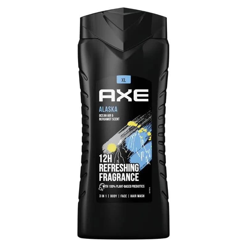 شامپو بدن مردانه اکس با رایحه گریپفروت، ترنج و چوب صندل 400 میل – AXE Alaska Shower Gel