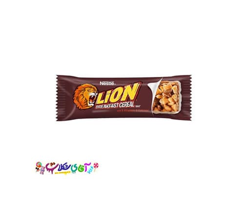 پروتیین بار شکلاتی کاراملی لاین LION