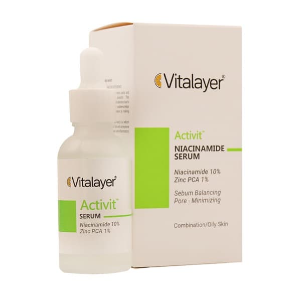 سرم نیاسینامید اکتی ویت ویتالیر ۳۰ میلی لیتر | Vitalayer Activit Niacinamide Serum 30 ml
