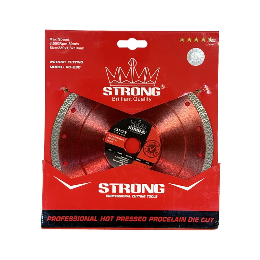 صفحه سرامیک و پرسلان بر 230 میلی متر استرانگ مدل PO-230