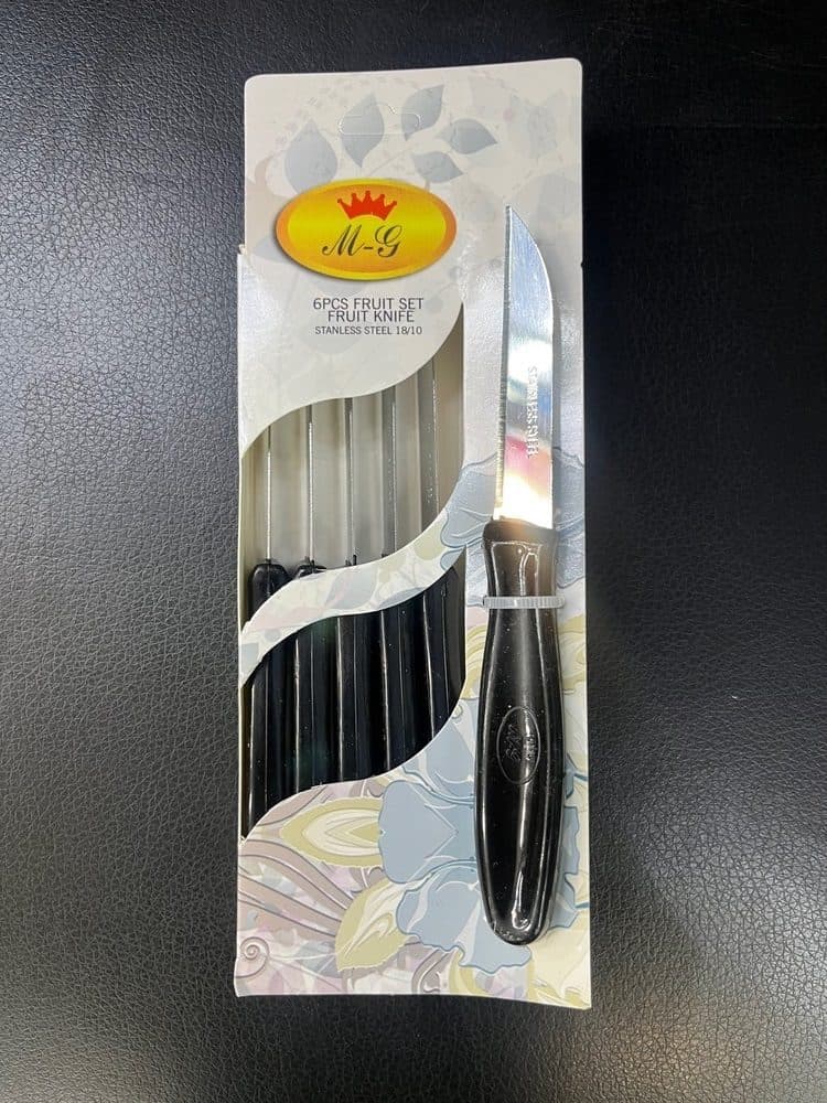 کارد میوه خوری ام جی مدل بسته 6 عددی کد 440 — تصویر ۳