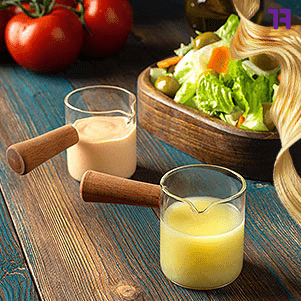 سس خوری مدل PYREX دسته چوبی کد 423