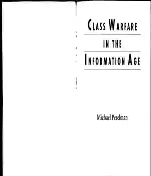 دانلود کتاب Class Warfare in the Information Age – جنگ طبقاتی در عصر اطلاعات