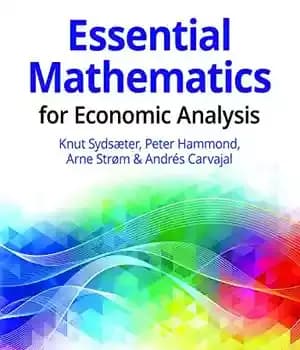 دانلود کتاب Essential Mathematics for Economic Analysis – ریاضیات ضروری برای تحلیل اقتصادی — تصویر ۴