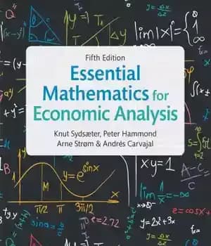 دانلود کتاب Essential Mathematics for Economic Analysis – ریاضیات ضروری برای تحلیل اقتصادی — تصویر ۳