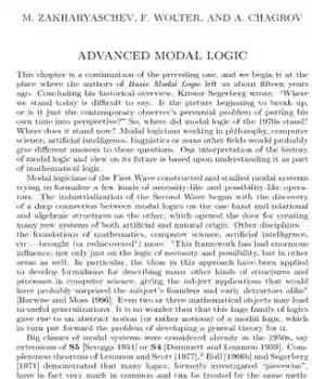 دانلود کتاب Advanced Modal Logic [pp. 83-266] – منطق معین پیشرفته [ص. 83-266]