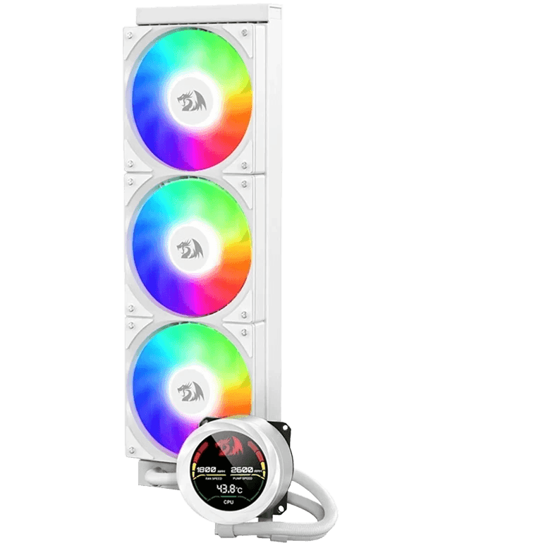 فن CPU برند REDRAGON مدل CCW-1017 WHITE — تصویر ۲